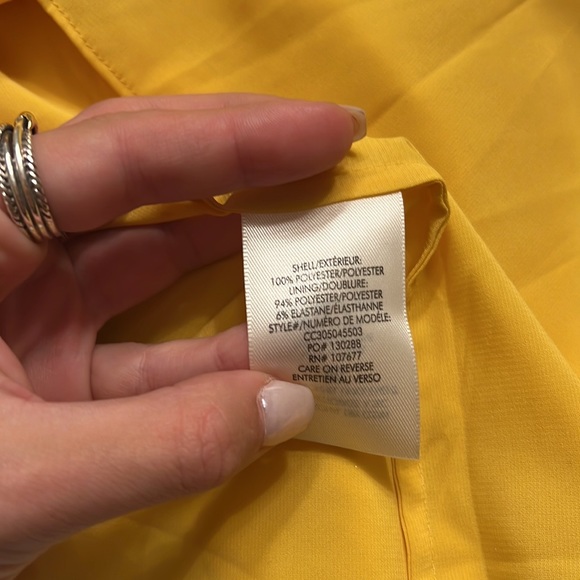 Alice + Olivia Erna Dress in Golden Rod - Picture 7 of 9